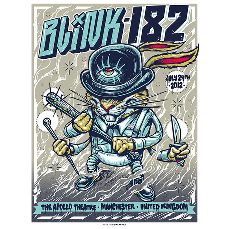 Blink-182 - Manchester, UK by Munk One