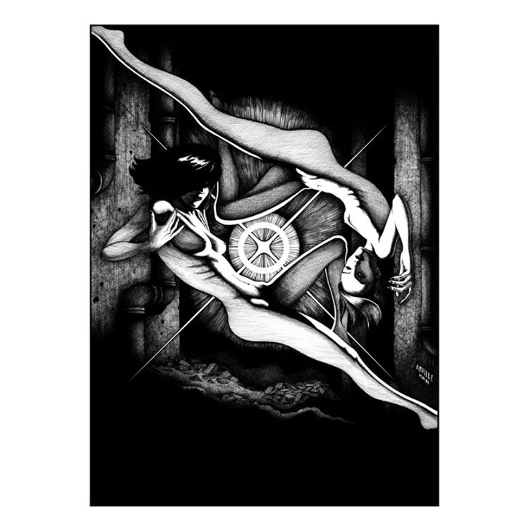 Balance - Black & White Variant by Justin Anville