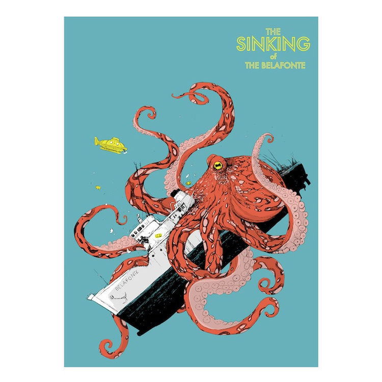 The Sinking of the Belafonte by Isaac Bidwell