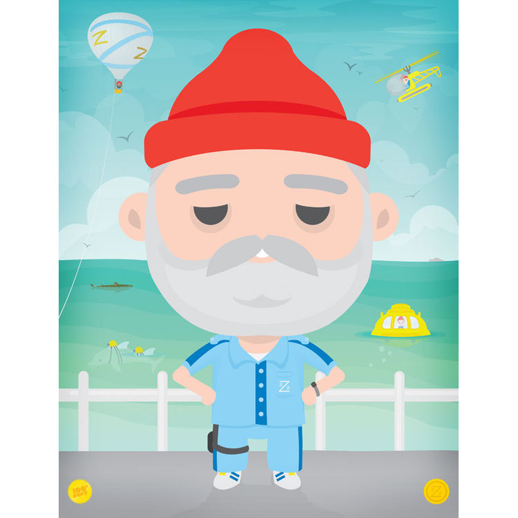 The Life Aquatic by 100% Soft