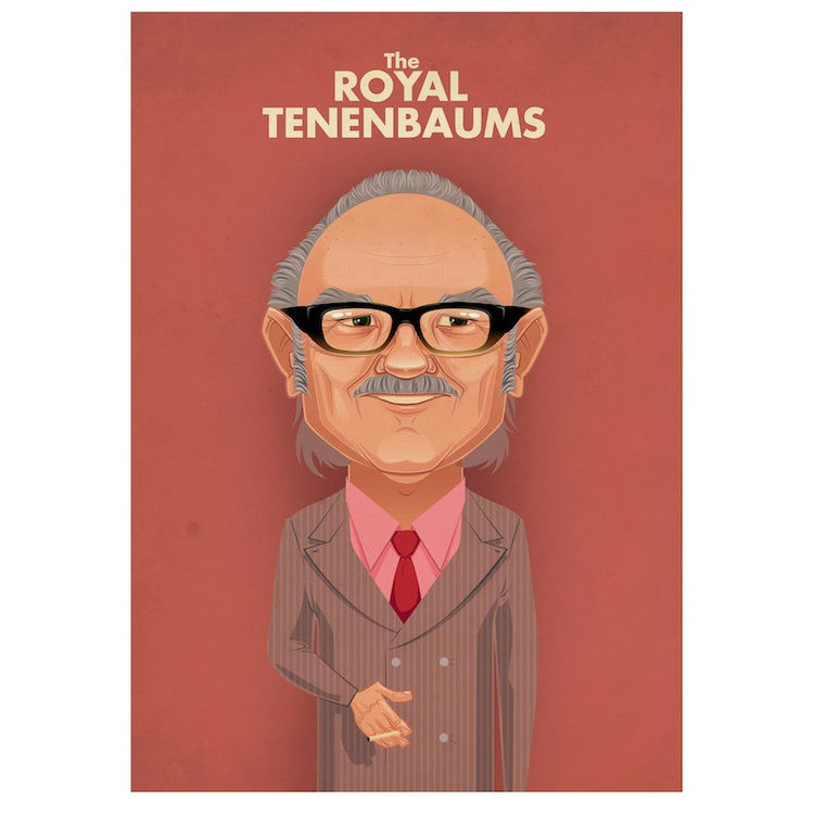 The Royal Tenenbaums by James Gilleard