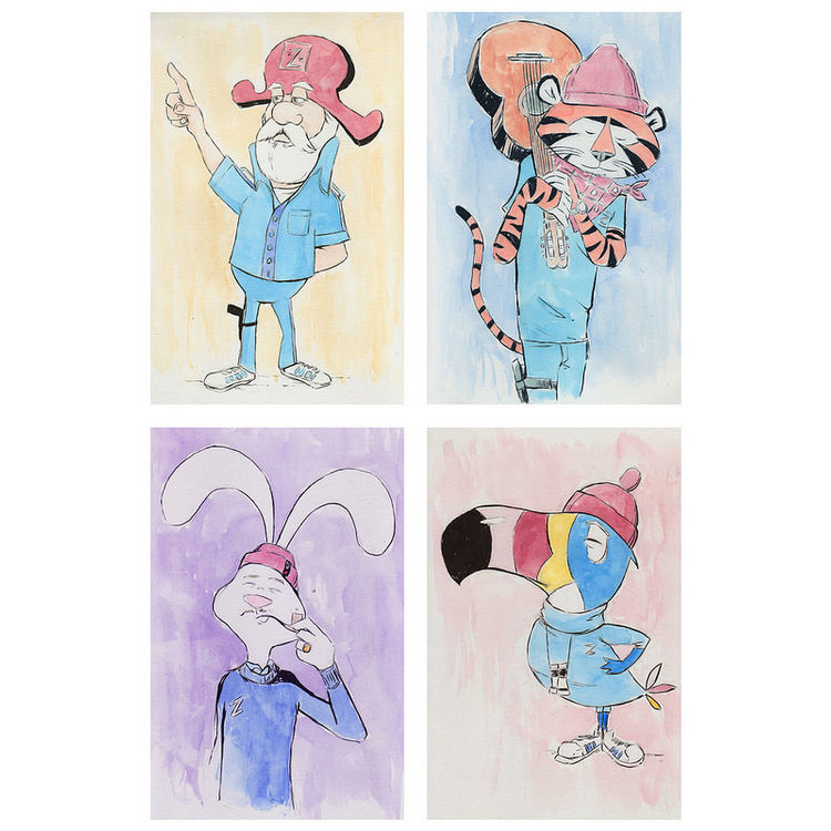 Zissou Morning Cereal Series by Isaac Bidwell