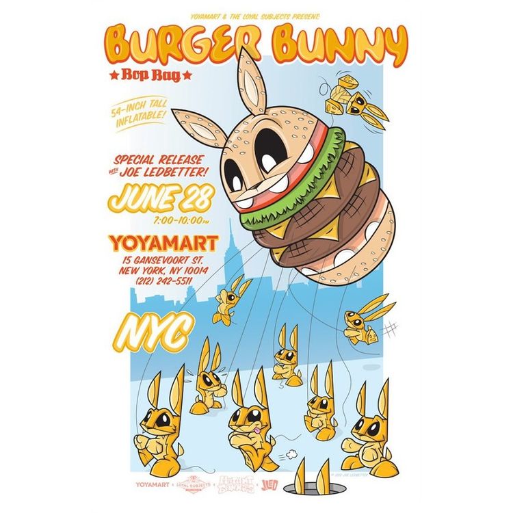 Burger Bunny (Thanksgiving Day Parade) by Joe Ledbetter