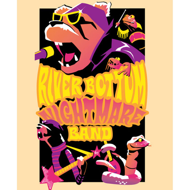 Riverbottom Nightmare Band by Mona Collentine
