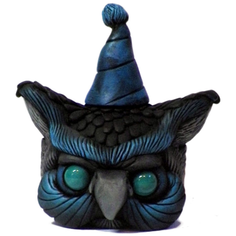 Party Owl - Night Sky by Scribe (Donald Ross)