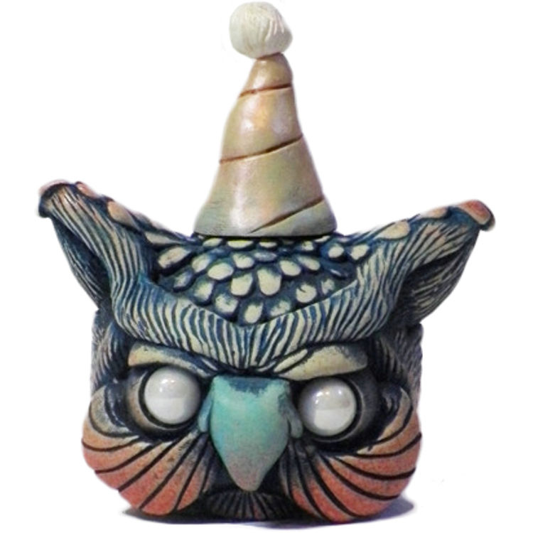 Party Owl - Red, White & Blue by Scribe (Donald Ross)