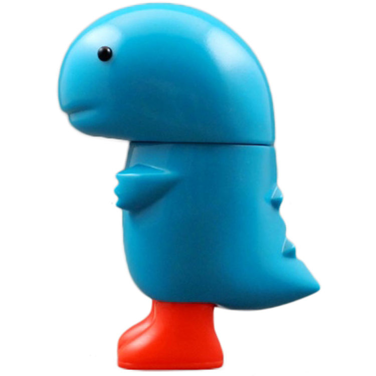 Amedas - Peacock-blue + bright-red Boots by Chima Group
