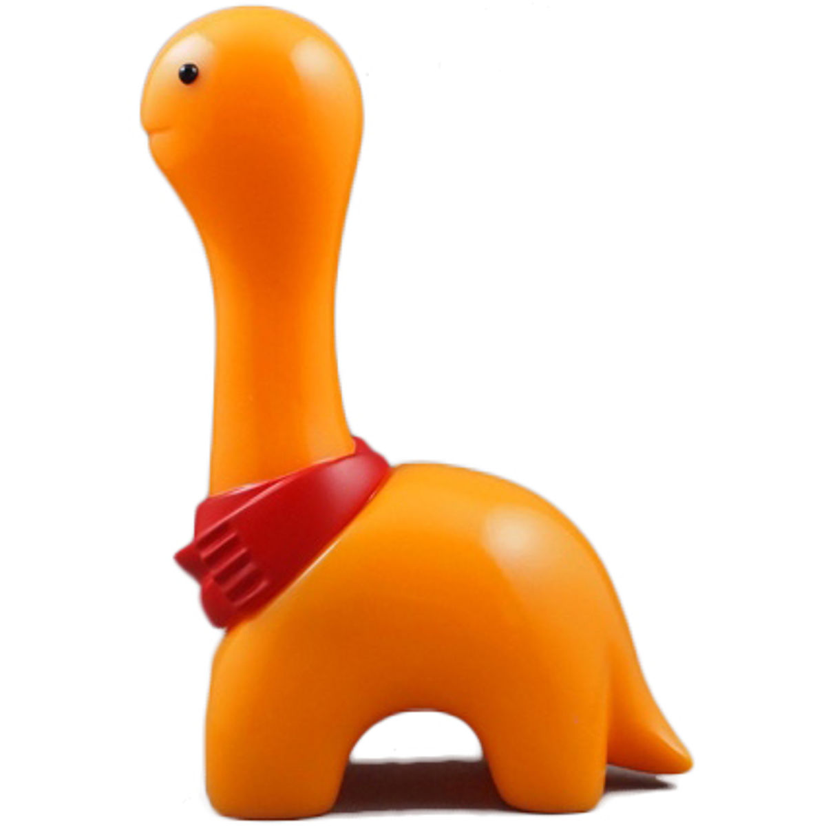 Wool - Orange with Red Scarf