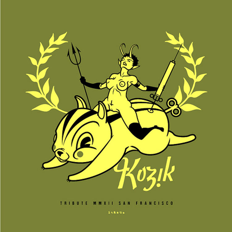 Satan Fuck Chipmunk Kozik by Scrojo