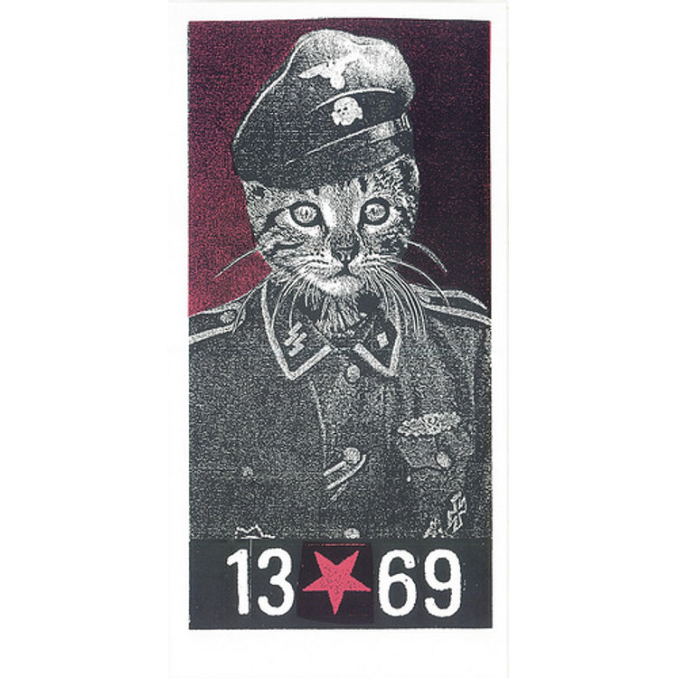 Feline Fuhrer by Print Mafia