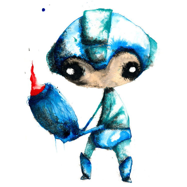 Mega Man by Wednesday Wolf