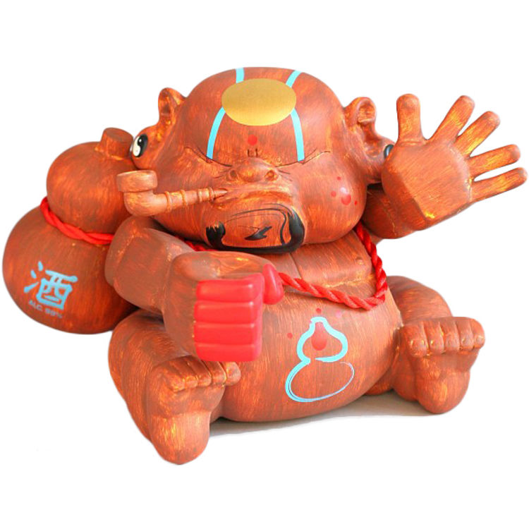 Wood Bad Bad Buddha by BeeFY