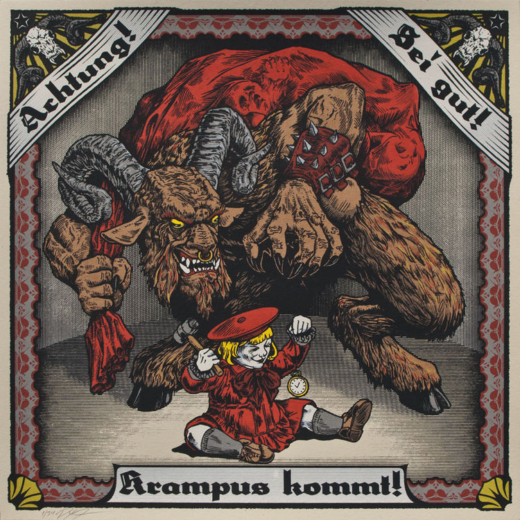 Krampus by Phineas X. Jones