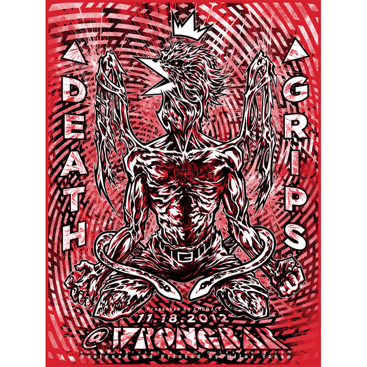 Death Grips - Toronto Ontario 2012 (Red) by Miles Tsang