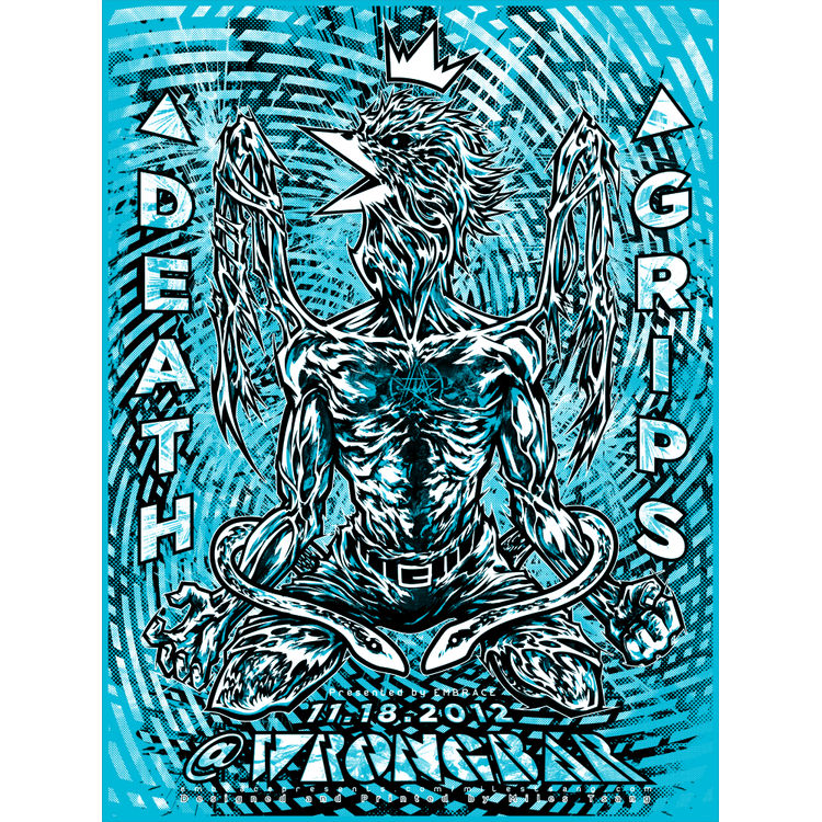 Death Grips - Toronto Ontario 2012 (Blue) by Miles Tsang