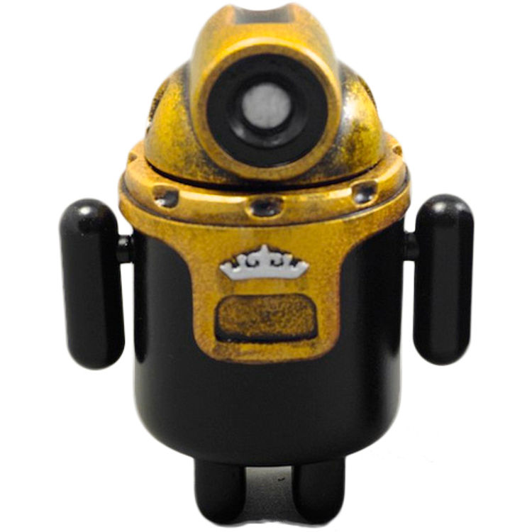 Reclamation Drones - Overseer (Black & Gold) by Cris Rose