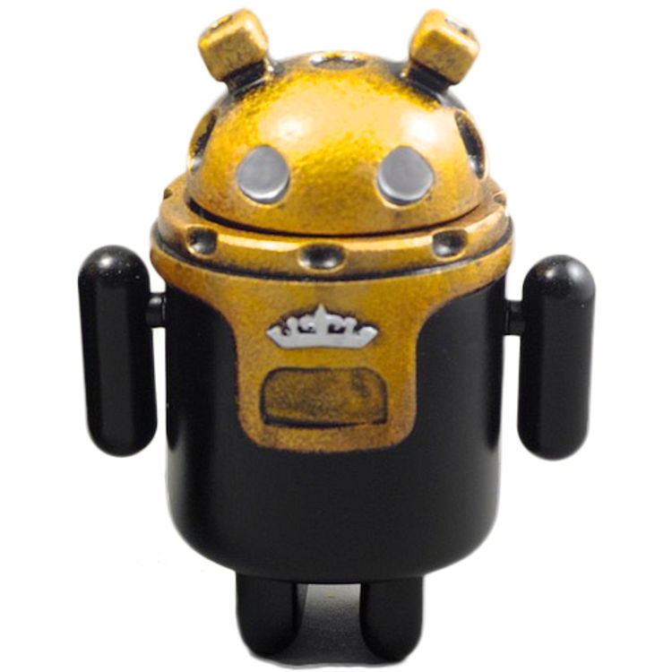 Reclamation Drones - Recycle (Black & Gold) by Cris Rose