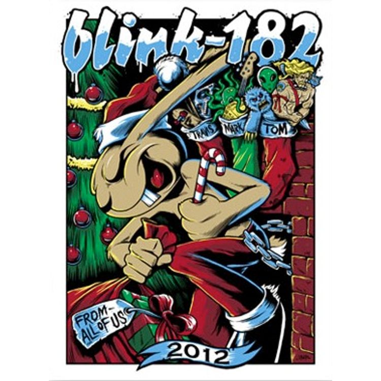 Blink-182 - Christmas 2012 by Brandon Heart
