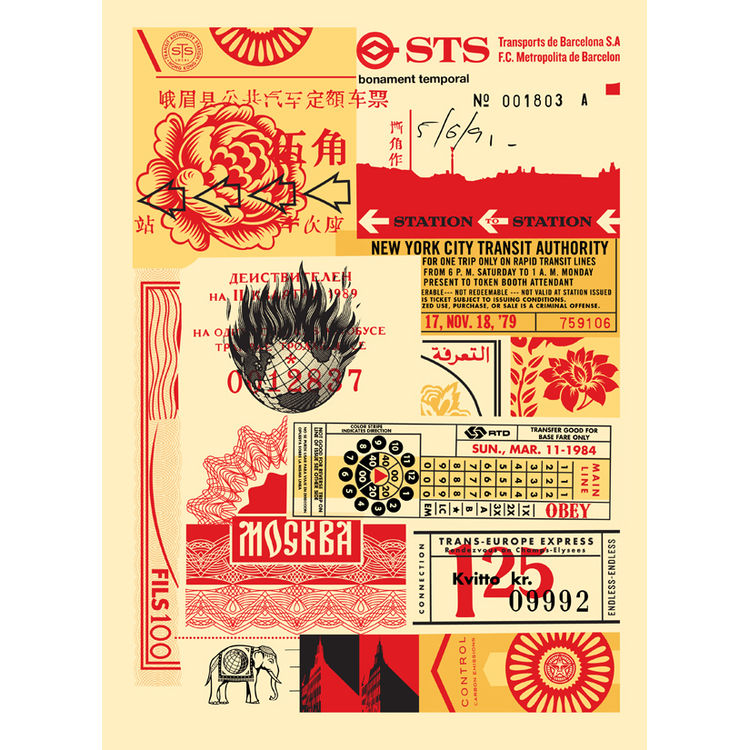 Station to Station 2 by Obey Giant (Shepard Fairey)