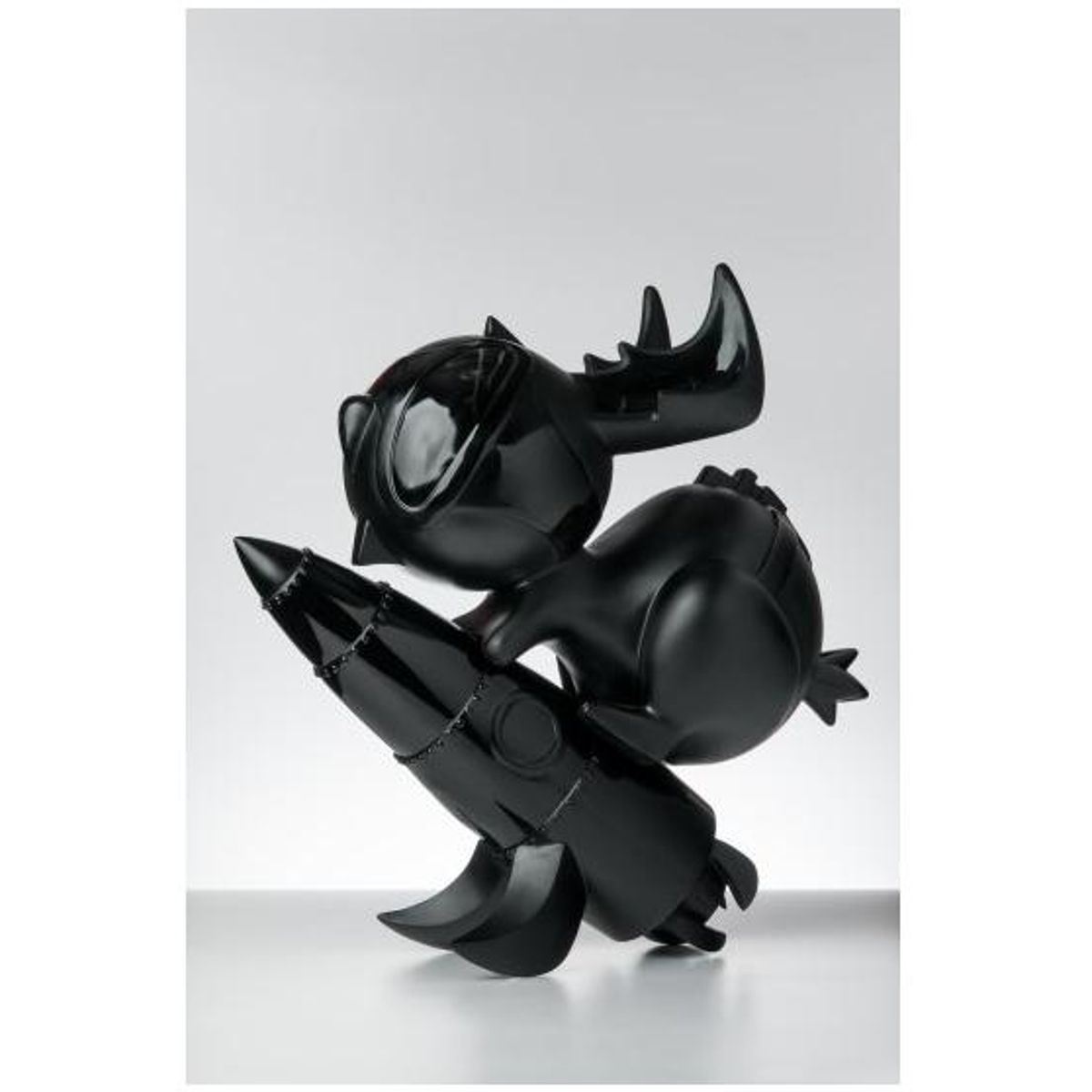 Bellicose Bunny - Lifesize Black/Black
