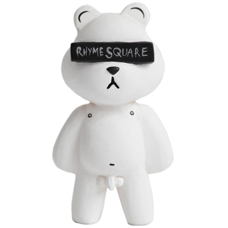 Rhymesquare Bear White Edition by Jon-Paul Kaiser