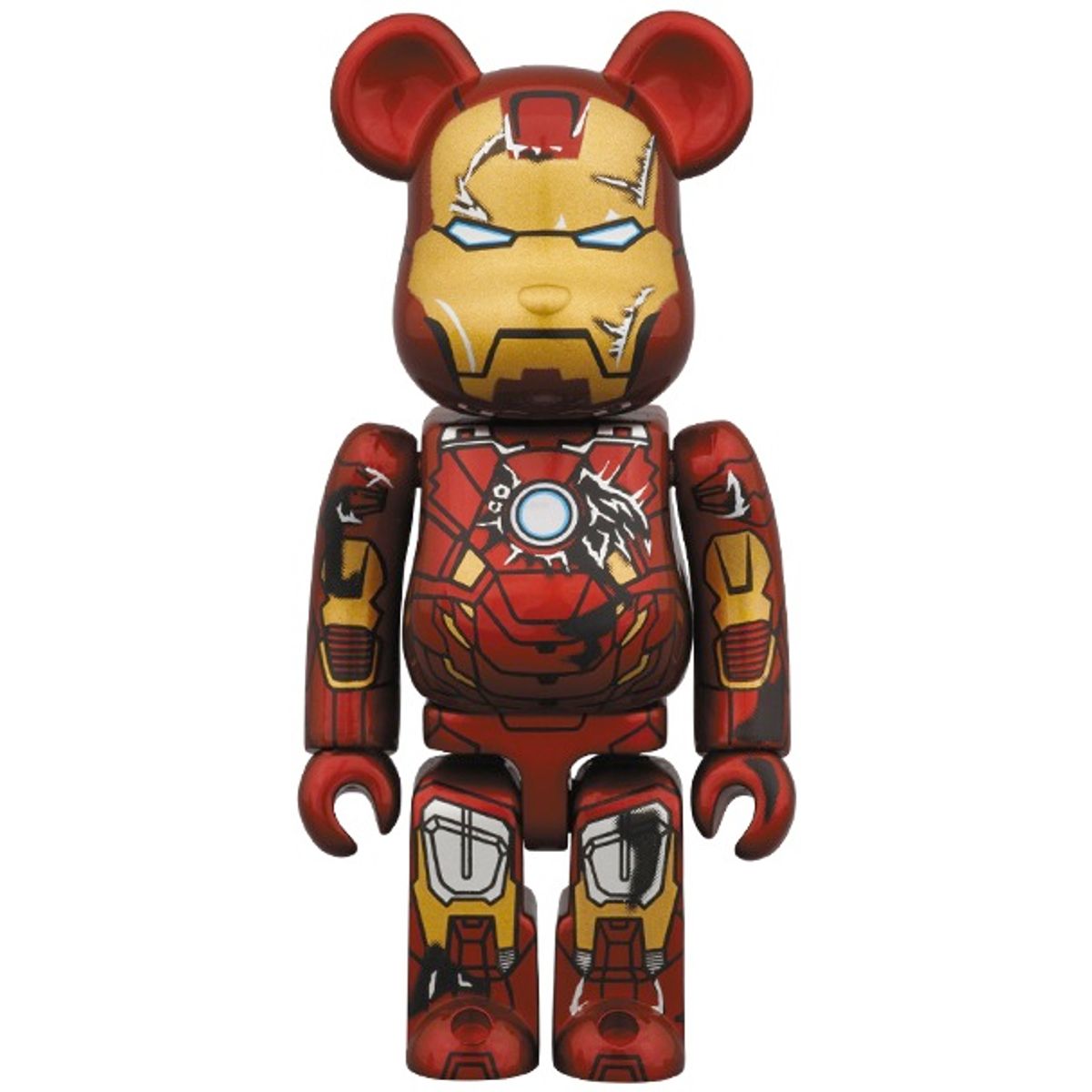 Iron Man Mark VII Damage Be@rbrick
