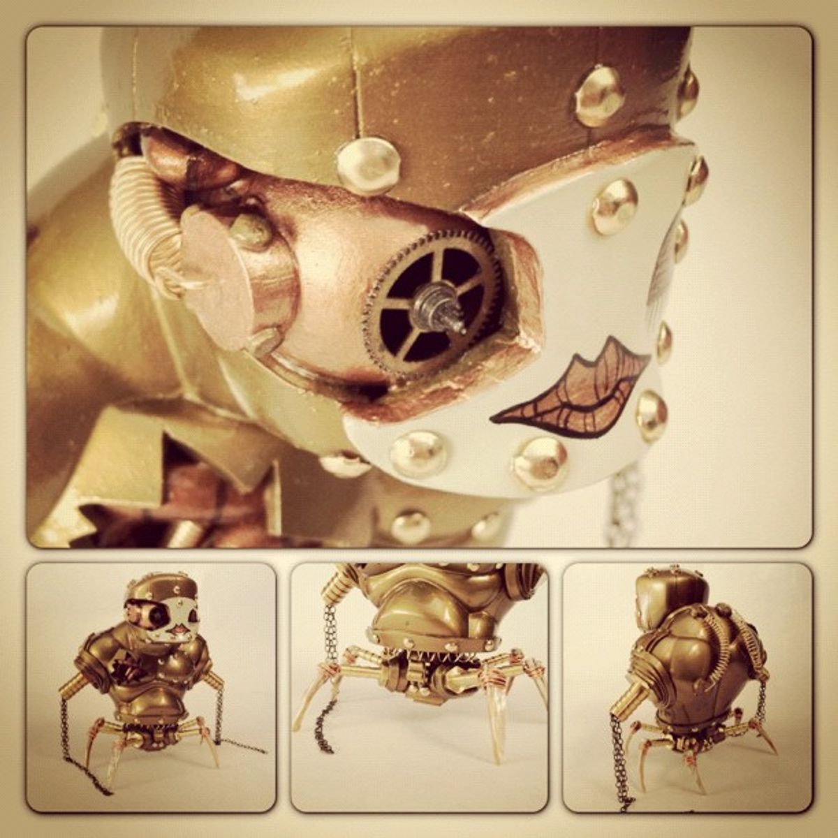 The Windy City Crawler Model Toy 1:10000, Circa 1886