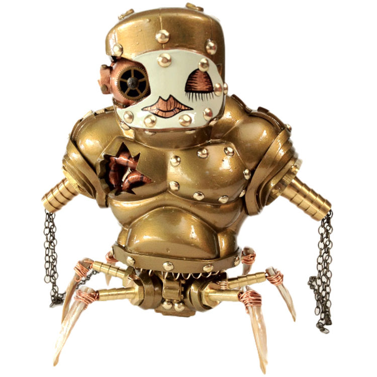 The Windy City Crawler Model Toy 1:10000, Circa 1886 by DeeTen