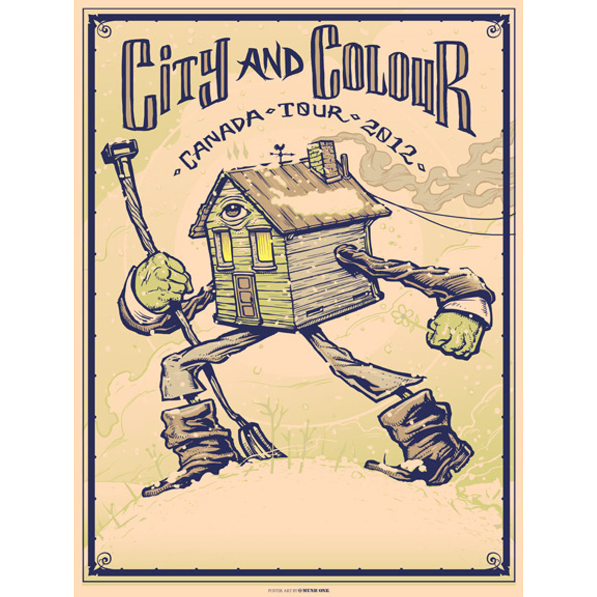 City and Colour - Canada Tour 2012 (Variant)