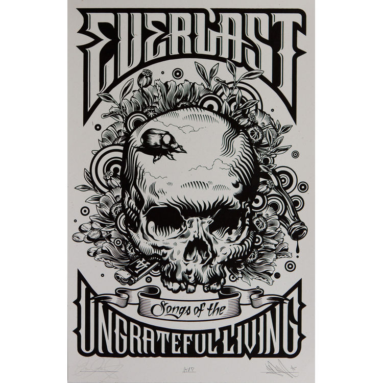 Songs Of The Ungrateful Living - Black by Tristan Eaton