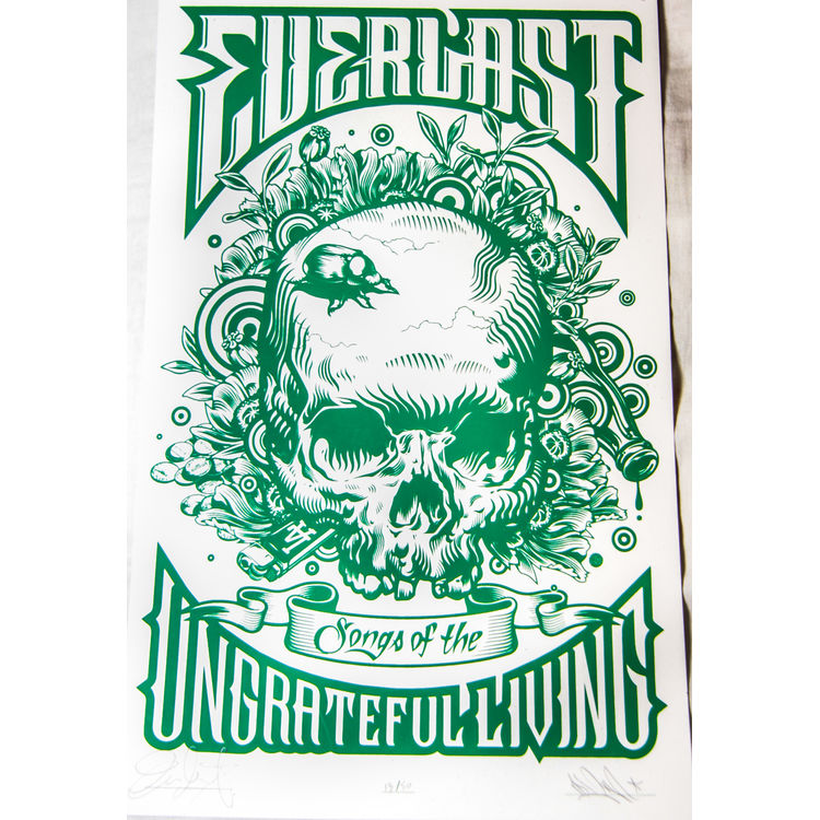 Songs Of The Ungrateful Living - Green by Tristan Eaton
