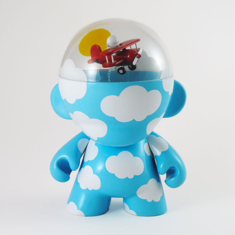 "FlyingHigh: Head in the Clouds Edition" Custom 7" MUNNY by ClarkR (Clark Rotharmel)