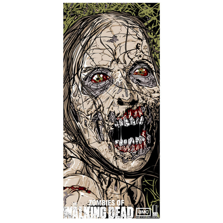 The Walking Dead - Bicycle Girl Zombie by Danny Miller