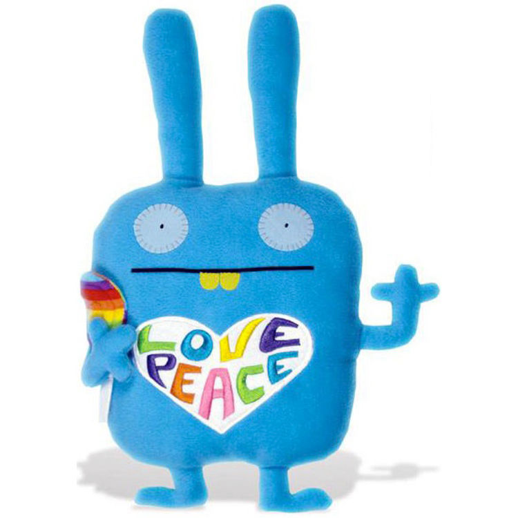 Peace Love and Wippy - Blue by David Horvath