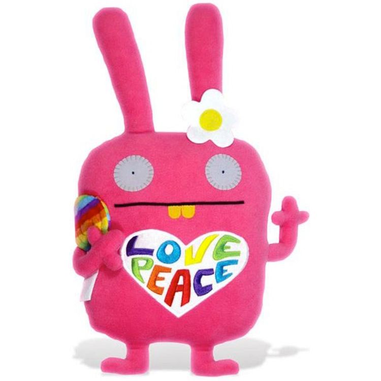 Peace Love and Wippy - Pink by David Horvath