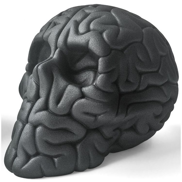 Graphite Skullbrain by Emilio Garcia