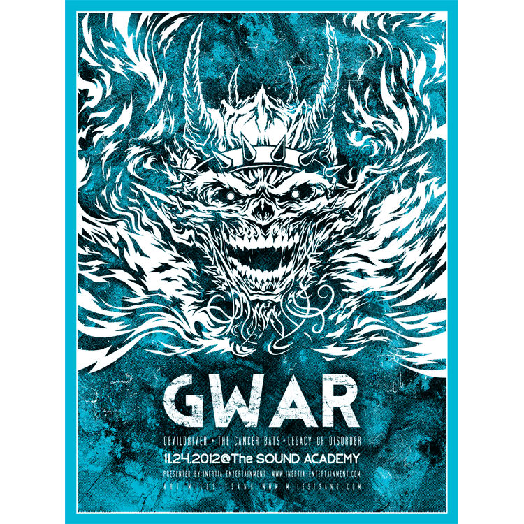 Gwar - Toronto Ontario 2012 (Blue) by Miles Tsang