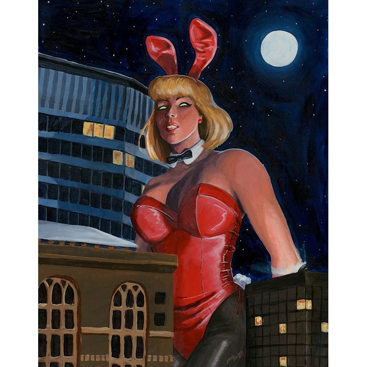 Usagi Kaiju (Bunny Monster) by ManlyArt (Jason Chalker)