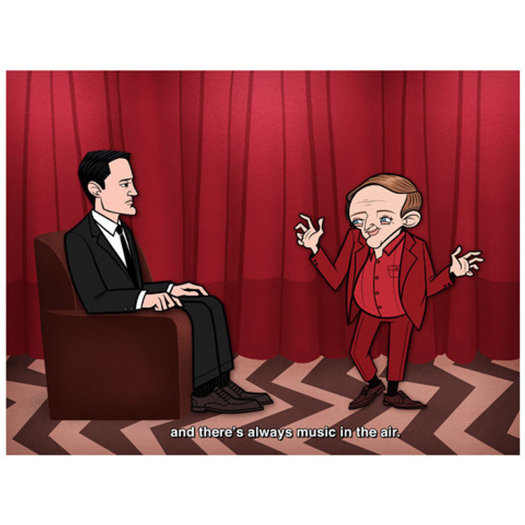 I know who killed Laura Palmer (Print) by Justin White