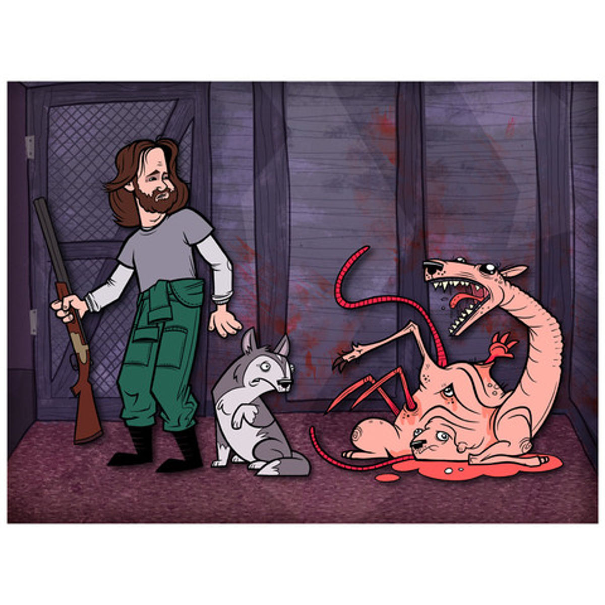It's weird and pissed off, whatever it is (Print)