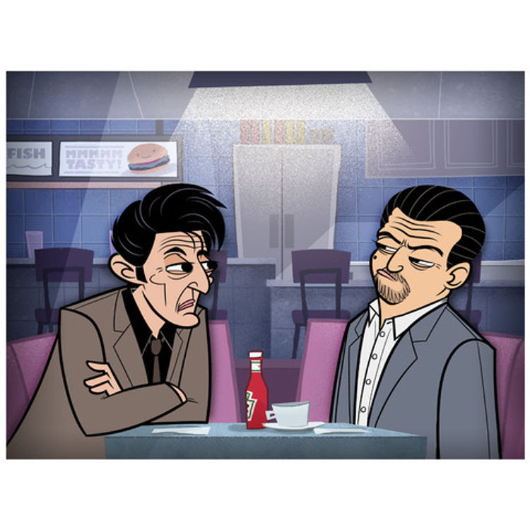 Like a couple of regular fellas by Justin White