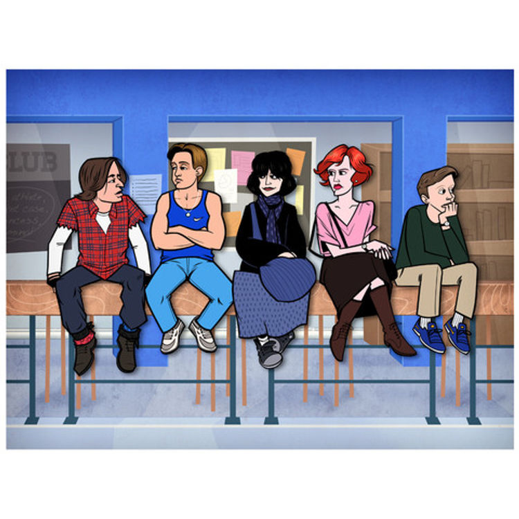 Sincerely yours, the Breakfast Club by Justin White