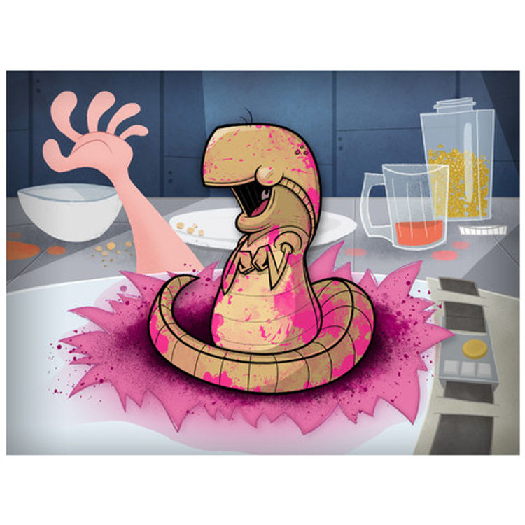 The food ain't that bad, baby by Justin White