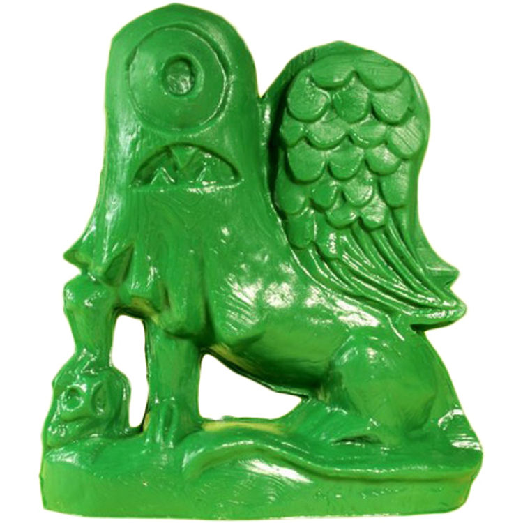 Helper Dragon - Green by Tim Biskup