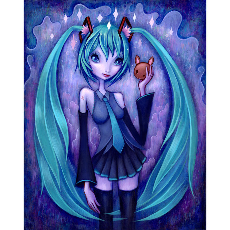 Hatsune Miku by Jeremiah Ketner