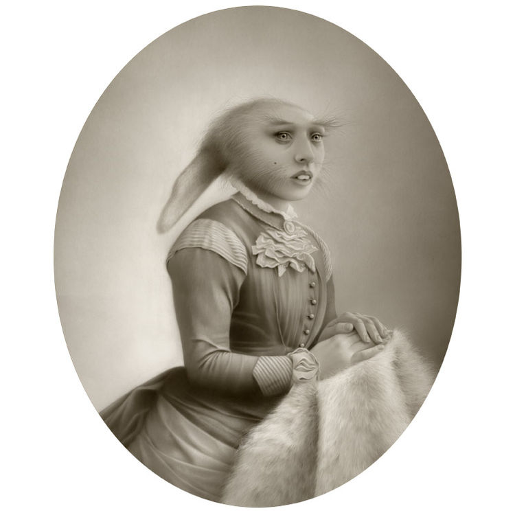Young Miss Bunny by Travis Louie