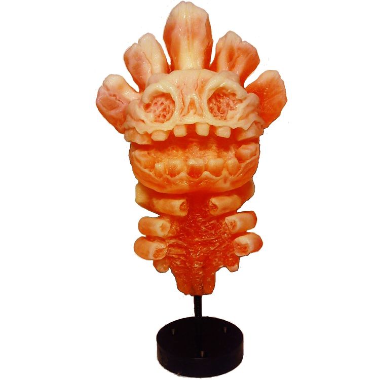 Flatwoods Monster Skeleton - Orange by Scott Wilkowski