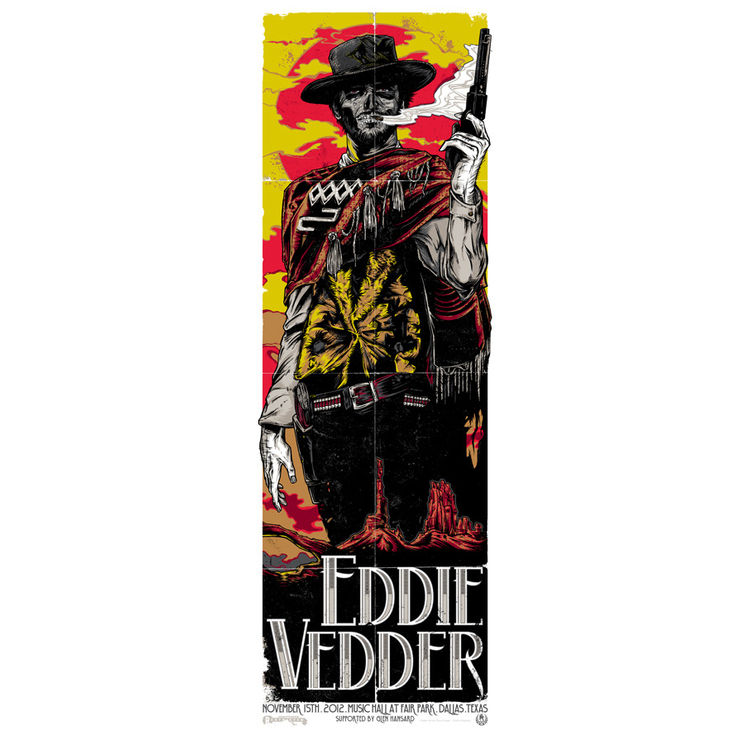 Eddie Vedder - Dallas, TX 2012 by Rhys Cooper