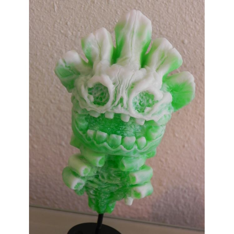 Flatwoods Monster Skeleton - Green by Scott Wilkowski