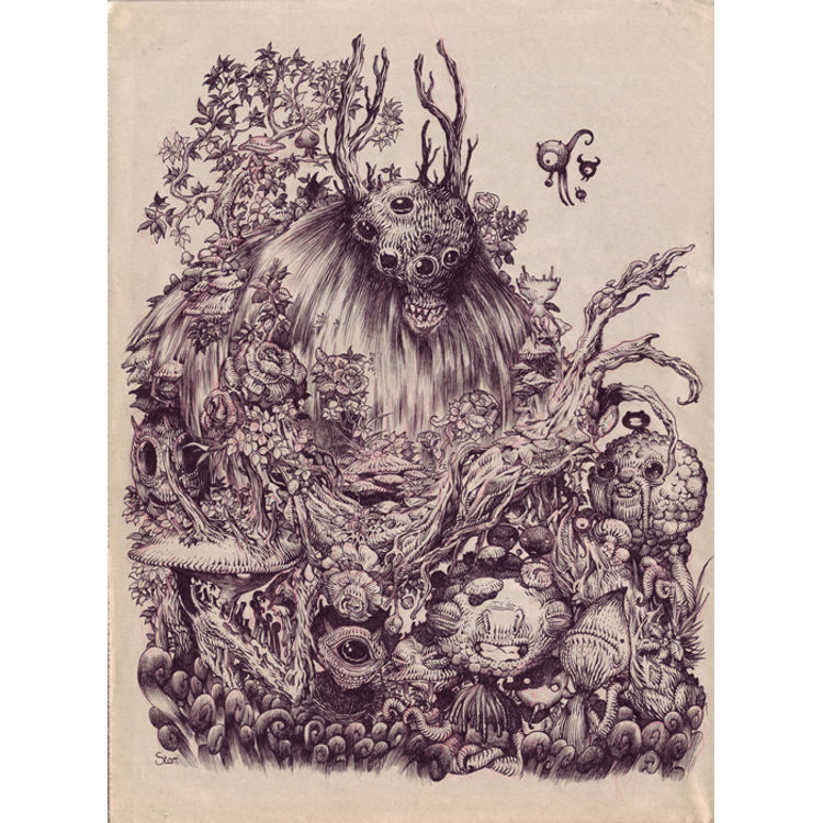 Forest Monsters by Stan Manoukian